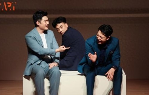 初代跑男合体“炸场”，邓超捧场陈赫最新主演话剧《艺术》引关注|Angelababy|低调|鹿晗|气口|茉莉花