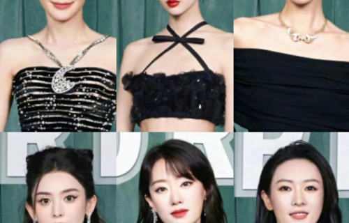 VOGUE大合影暴露娱乐圈现实,李冰冰稳站C位,檀健次站边上