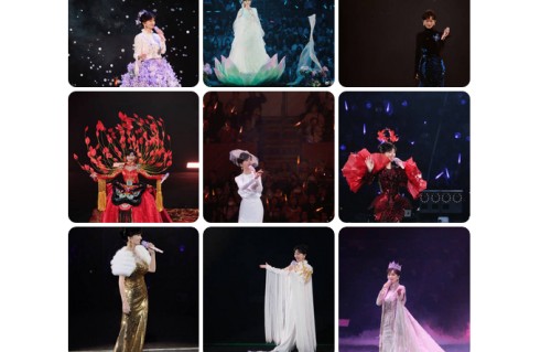 72岁赵雅芝庆祝出道50周年，穿皮衣打架子鼓、穿礼服跳“扫腿舞”，晒现场图称“我好幸福”|春晚|汪明荃|李司棋|楚留香|黄淑仪