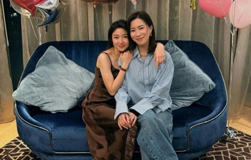 许绍雄29岁女儿与佘诗曼庆生，母亲龙嬿罕露脸，丈夫缺席疑已离婚