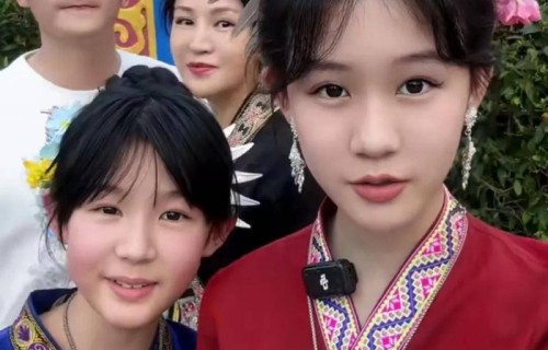 陆毅鲍蕾的大女儿贝儿近照超美，五官端庄，身材高挑，多才多艺！_成长_网友_家庭