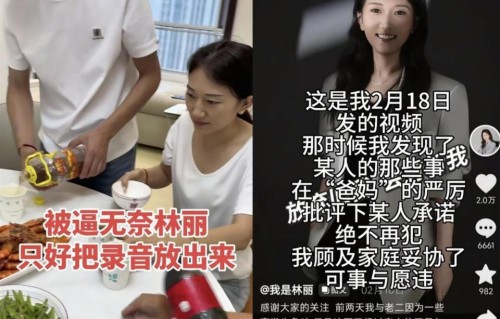 林丽因1条录音网友两极分化 三水受牵连！厉怀远录音几句话引争议