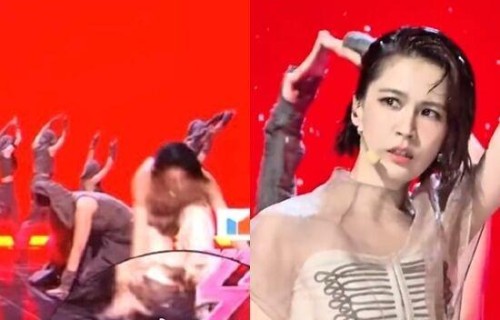 曾沛慈《浪姐》出意外！「舍不得踩伴舞身体」　膝盖重摔痛到站不起