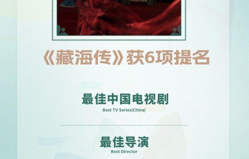 黄觉凭藏海传平津侯角色入围白玉兰最佳男配