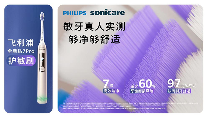 图：飞利浦Sonicare钻7Pro 护敏刷