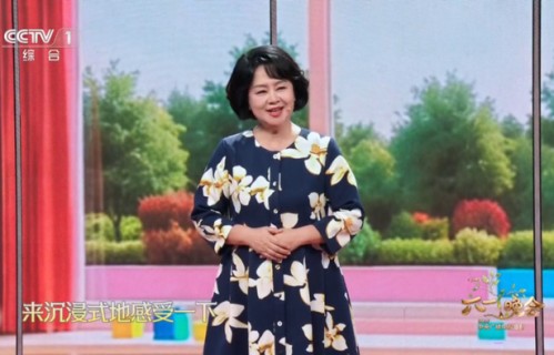 鞠萍亮相“六一”晚会_新闻