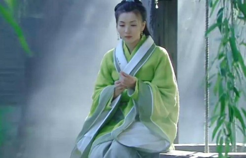 绿衣古装美女图片欣赏!包括刘诗诗、杨幂、张馨予、刘亦菲造型