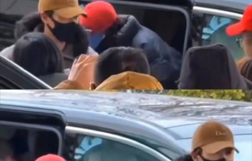 白鹿和李昀锐在春晚彩排期间的互动细节是怎样的？