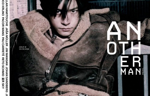 易烊千玺身穿EmporioArmani登AnotherMan周年刊封面|另类男士Another Man|Emporio Armani|乔治·阿玛尼（Giorgio Armani）|秋冬系列