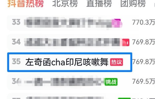 还有哪些明星跳过印尼咳嗽药手势舞？