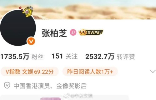 张柏芝为何在谢贤去世后换全平台纯黑头像