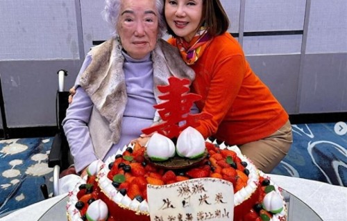 前婆婆庆生谢玲玲稳坐正位，低调女友林宝贤未现身，尽显豪门规矩