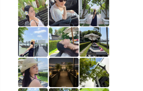 钟欣潼立夏晒热带随拍，身材颜值均在线，与阿Sa感情惹人羡