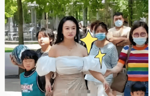 邹市明妻子学校活动穿搭遭吐槽：恨不得把有钱写脸上