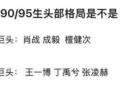 90生三巨头肖战成毅檀健次，95生三巨头王一博丁禹兮张凌赫|博君一肖|战山为王|连琑反应|霞雅|耶赞