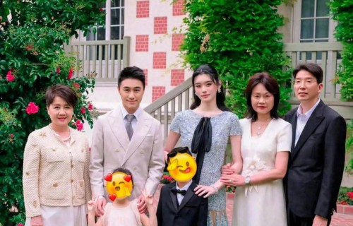奚梦瑶婚礼现场图！一双儿女当花童，四太笑的开心，谷爱凌也来了