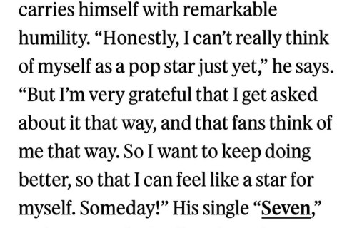 柾国坦言难自认流行巨星，称将继续努力不负粉丝期待|田柾国|防弹少年团|明星|模样|姿态