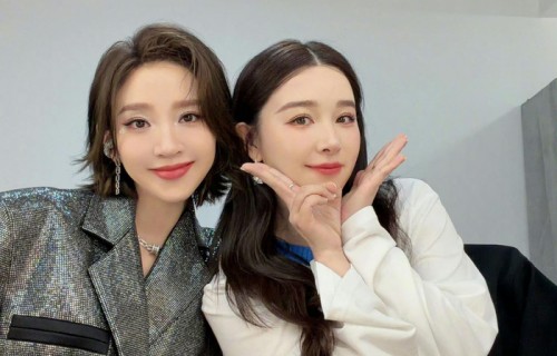 唐艺昕阚清子同框亮相乘风2026直播|明星同框|乘风直播|眼睛