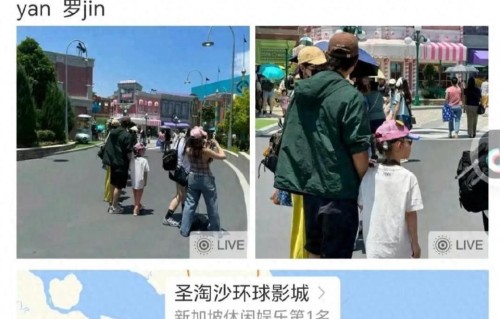 唐嫣罗晋一家三口游新加坡,同框画面好有爱,6岁小小糖长高好多