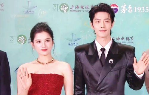 肖战张婧仪红毯同框亮相|奴奴荼荼