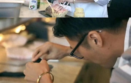 谢霆锋港大讲座疑撒糖，手腕旧镯暗藏玄机，兜兜转转仍是意难平