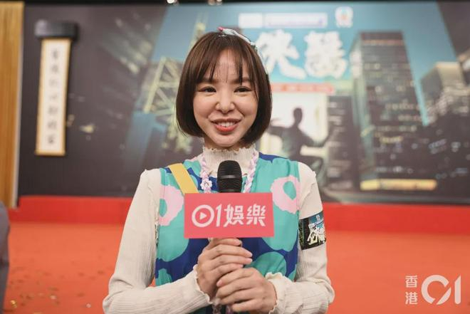 对于演出自闭一角，谭凯琪表示要拿捏得很好。(胡凯欣 摄)